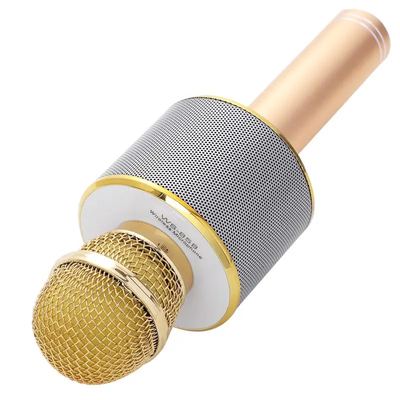 Портативный Bluetooth беспроводной микрофон караоке телефонный проигрыватель