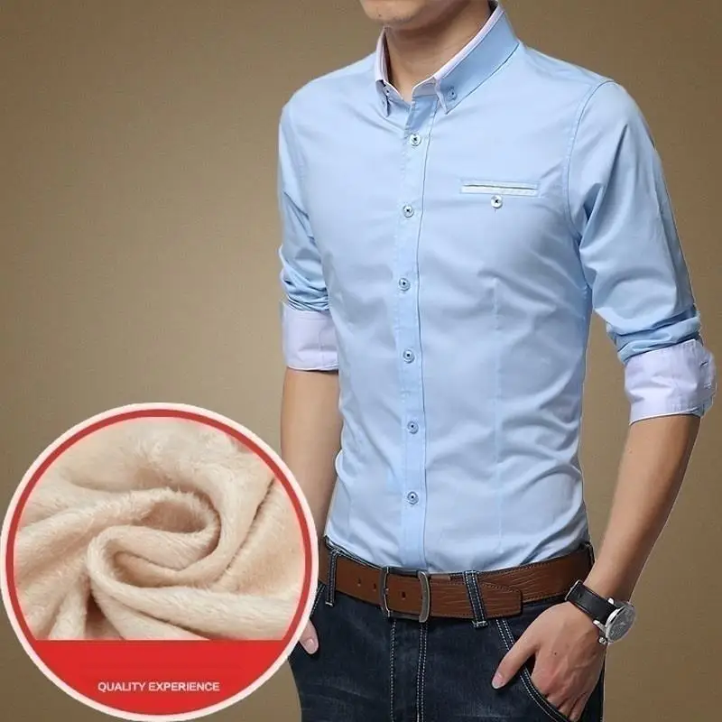 Осень Invierno Masculina Para Тактический Ropa De 2018 Camisa Hombre мужские большой Размеры тощий