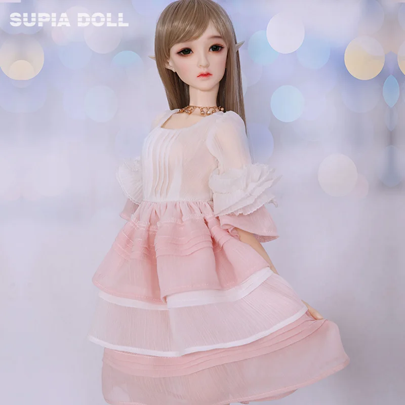 BJD кукла 1/3 Haeun девушки поставляются с эльфом уха куклы Высокое качество тела