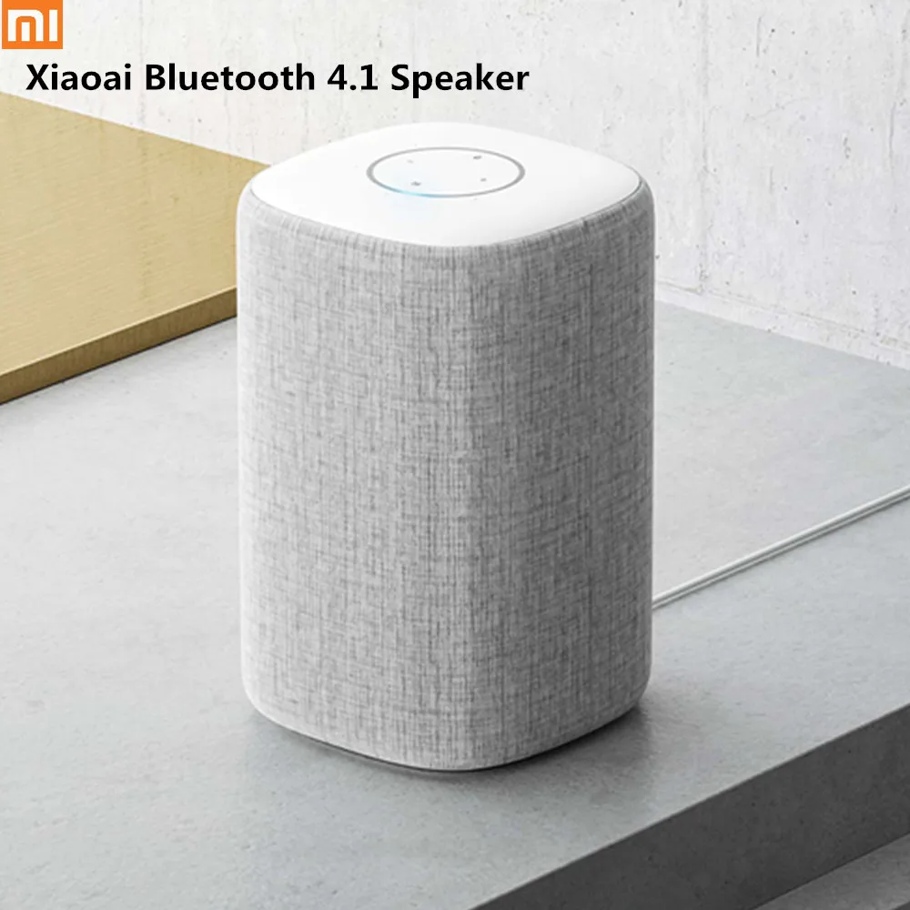 Оригинальный Xiaomi Xiaoai Bluetooth 4 1 динамик HD Голосовое управление DSP динамический 2 ГГц