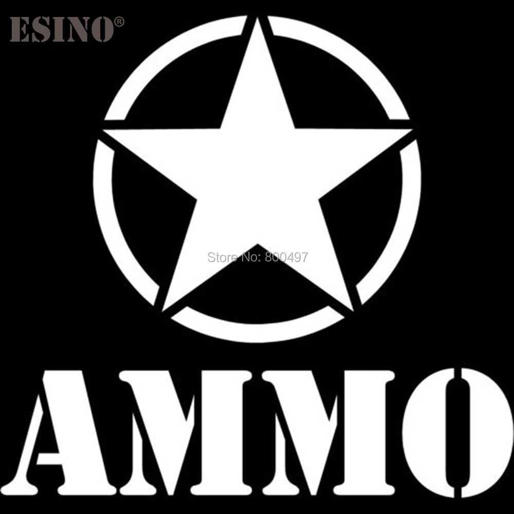 Новый дизайн в стиле звезды колесами AMMO светоотражающий материал Авто Наклейка с