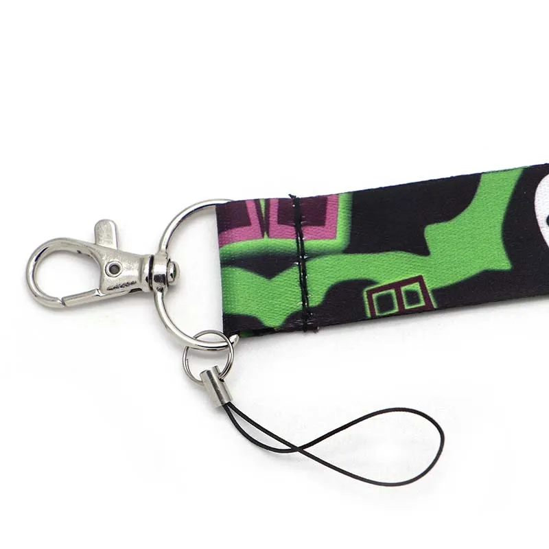 

Ghost Terror Lanyard For Keychain ID Card Pass Mobile Phone Badge Holder Hang Rope Lariat Ribbon Lanyard Key Holder Q952