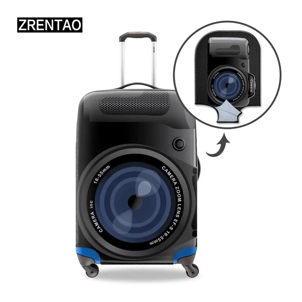 Travel accessories Holiday Luggage cover Suitcase protection baggage dust covers Stretch fabrics fit 18-32Inch Trunk cases Cover | Багаж и
