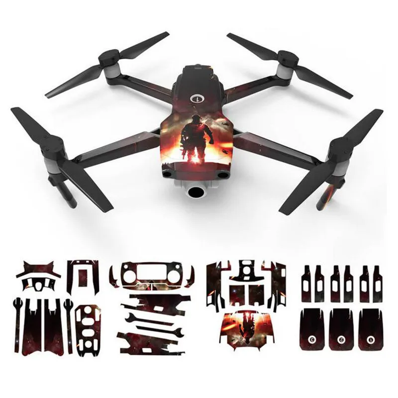 Rcgeek водонепроницаемая ПВХ наклейка RC Дрон корпус пульт дистанционного