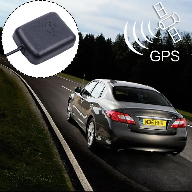 Car GPS 28dB Satnav Aerial Antenna External Magnetic 3M For AUDI VW SKODA SEAT | Автомобили и мотоциклы