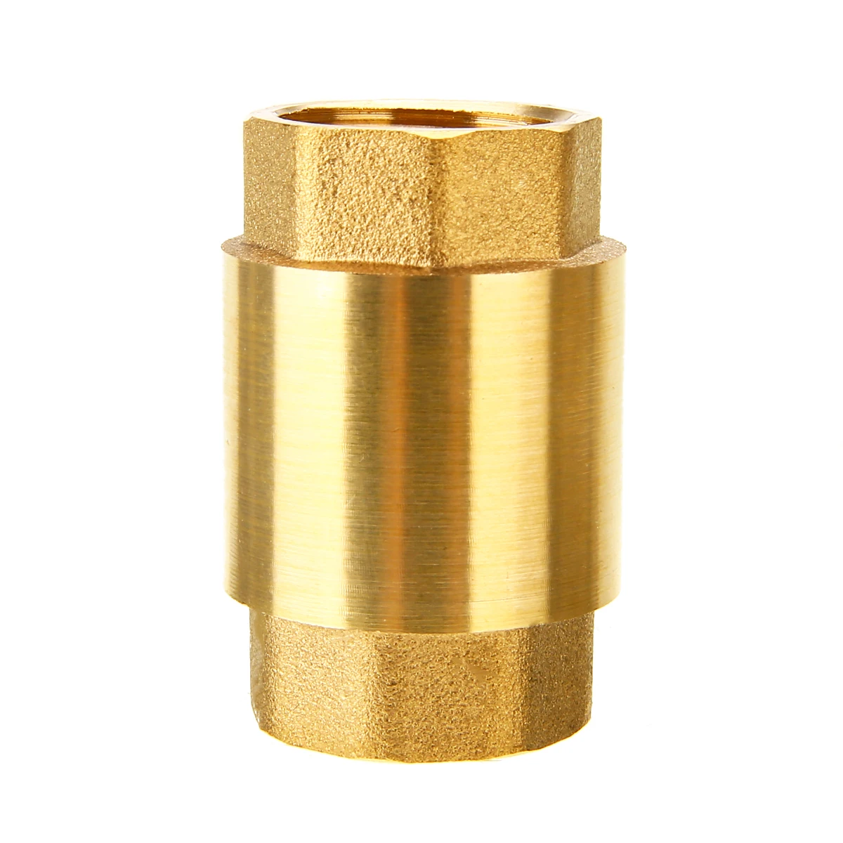 1 шт. Прочный латунный обратный клапан 1/4 ''NPT резьба линейный пружинный 1/2 Вт