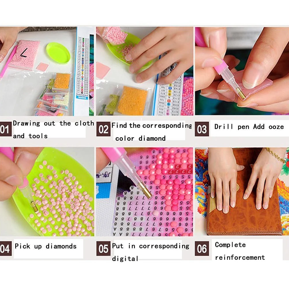 DIY 5D алмазная картина леса Набор для вышивания из стразов вышивка крестиком