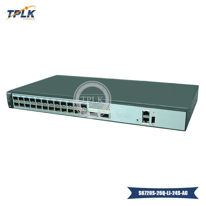 Wholesele Хуа Вэй S6720S-26Q-LI-24S-AC 24 портов 10 GE SFP + 2 порта 40 QSFP порты ethernet гигабитный