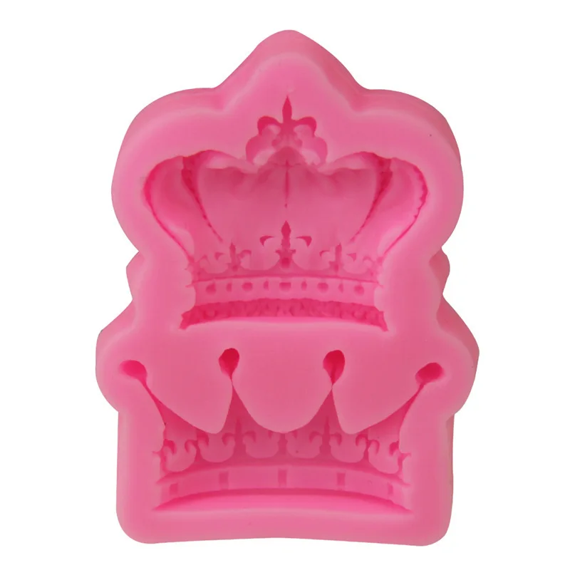 Коронок из принцессы queen объемные силиконовые формы Fondant (сахарная) торт кекс