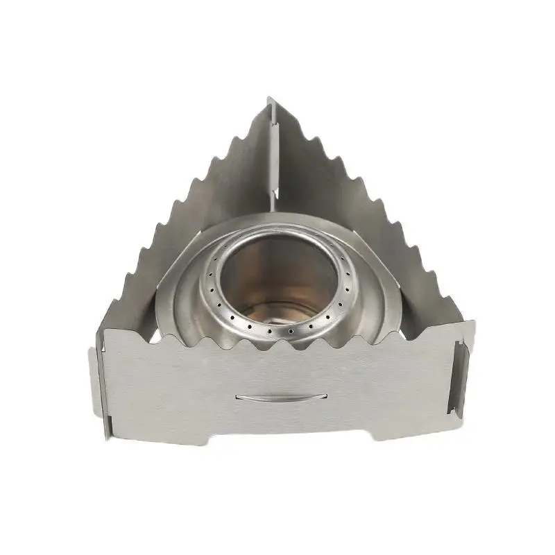 Mounchain Outdoor Mini Kitchen Alcohol Stove Camping Stainless Steel + 3pcs Windscreen | Спорт и развлечения