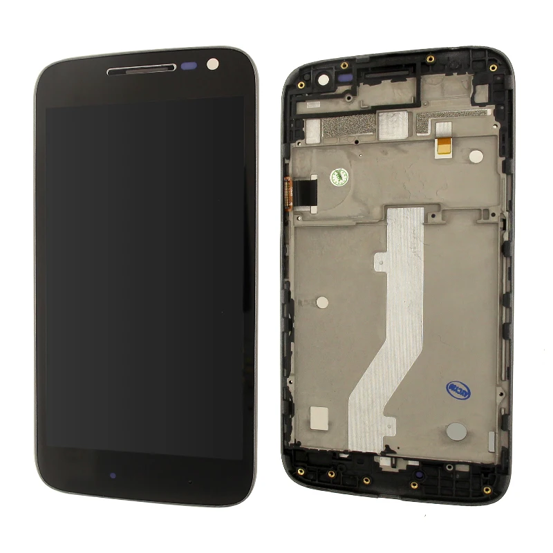 Для Motorola moto G4 Play XT1601 XT1602 XT1604 XT1603 ЖК дисплей сенсорный экран с рамкой Замена|Экраны