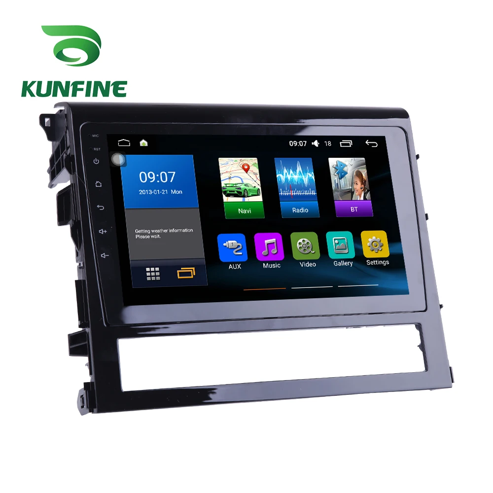 Восьмиядерный 1024*600 Android 8 1 автомобильный DVD GPS навигационный плеер Deckless стерео для