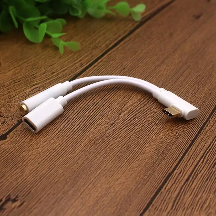 Aux аудио кабель Тип Usb C до 3 5 мм Jack переходника для наушников конвертер Xiaomi Mi6 Mi6x Mi8