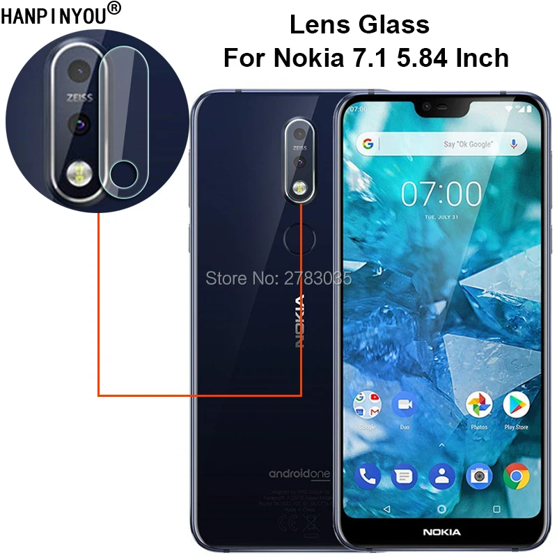 Для Nokia 7 1 TA 1085 1095 5 84 &quotПрозрачная ультратонкая задняя защитная пленка для