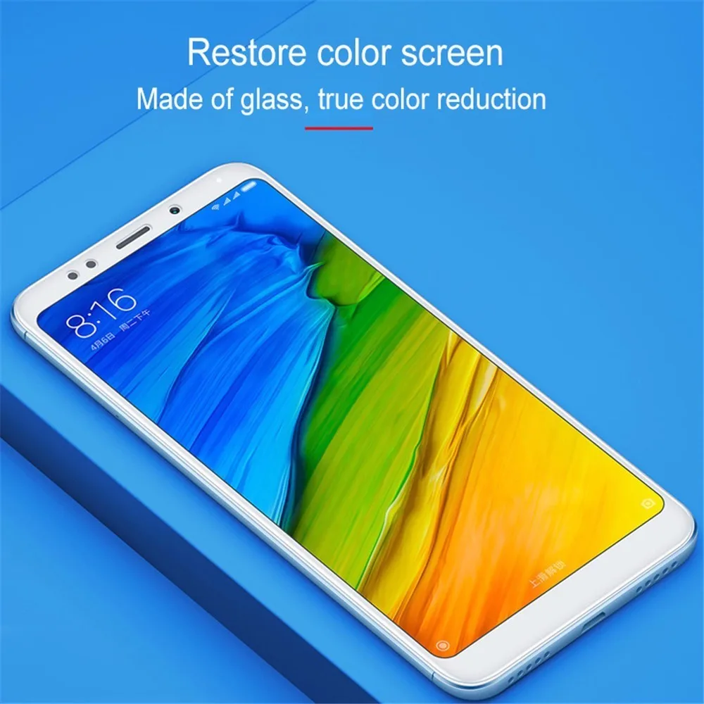 Полноэкранное защитное закаленное стекло для Xiaomi Redmi Note4X 7 5 6 5A 9H Защитная пленка 7A