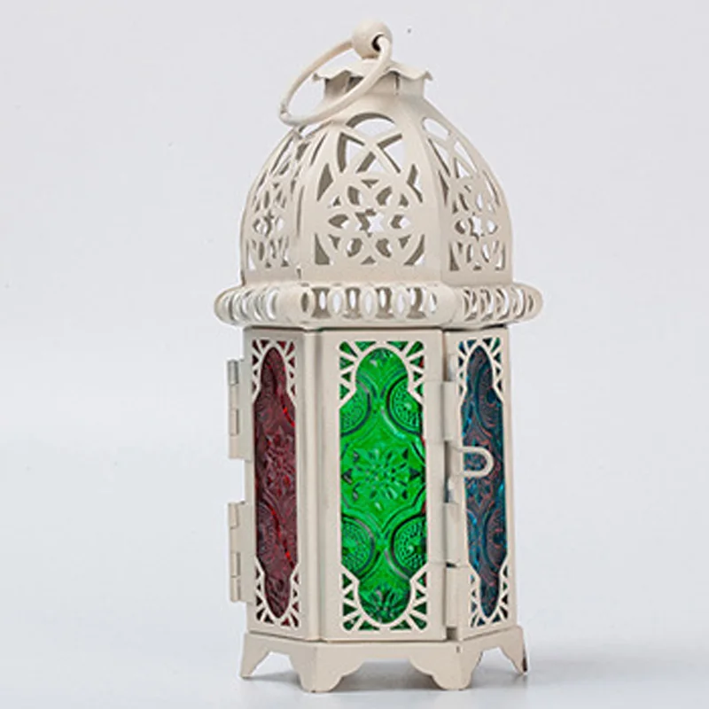 Vintage Hollow Hanging Candle Holder Candlestick Lantern Stand Home Decoration | Дом и сад