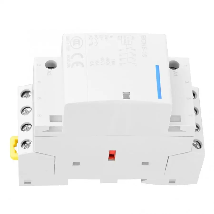 Contacteur modulaire 4P 16A 24V 220 V/230 V 50/60Hz AC контактор для дома din-рейку 2NO 2NC электрическое