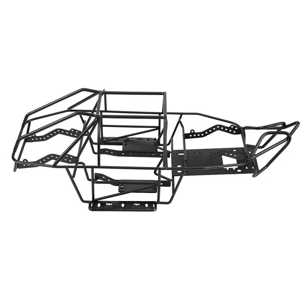 Черная фоторамка для радиоуправляемого автомобиля Axial SCX10II AX90046 масштаб 1/10 тонкие