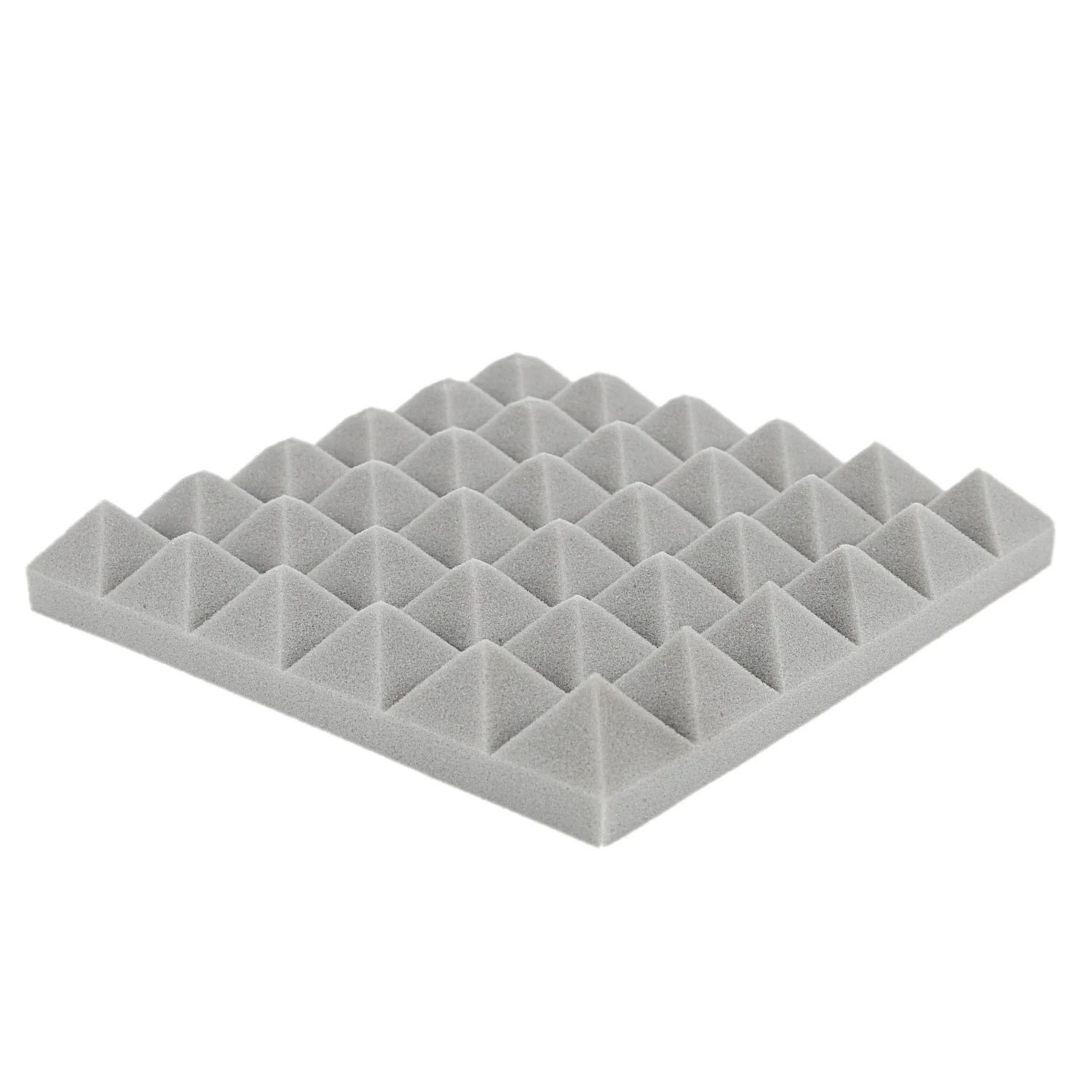 Charcoal Acoustic Foam Tiles Soundproofing Panels Studio Sound Padding 2 x 10 Inch | Спорт и развлечения