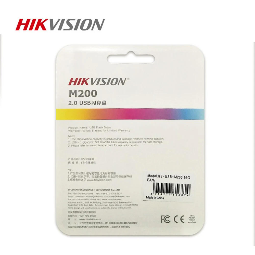 HIKVISION usb флеш-накопитель 64 ГБ 32 16 флешка водонепроницаемый серебристый u-диск memoria