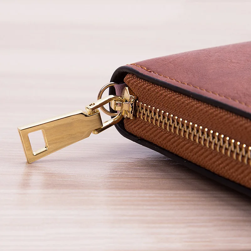 Multi-card Holder Women's Bag Coin Purses Bank Wallet Purse Fashion Card Package Credit Wallets Long Wrist Zipper | Багаж и сумки
