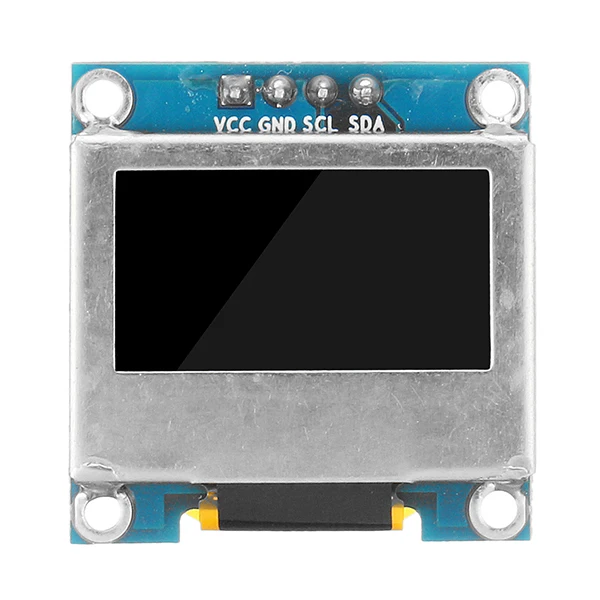 4 контактный Синий IIC I2C OLED дисплей 0 96 дюйма модуль защиты экрана для