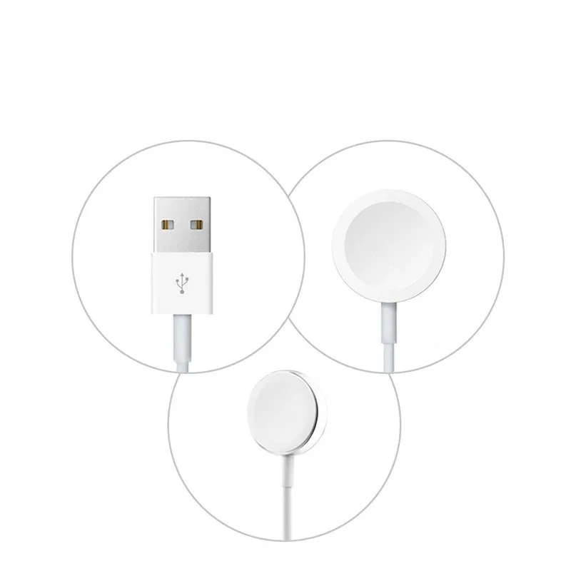 Беспроводное зарядное устройство для iWatch Series 2 3 USB магнитный зарядный кабель
