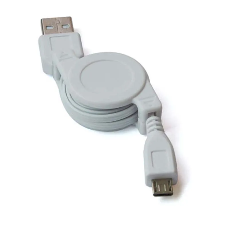 Выдвижной Кабель Micro USB для быстрой зарядки телефона Samsung HTC | Электроника