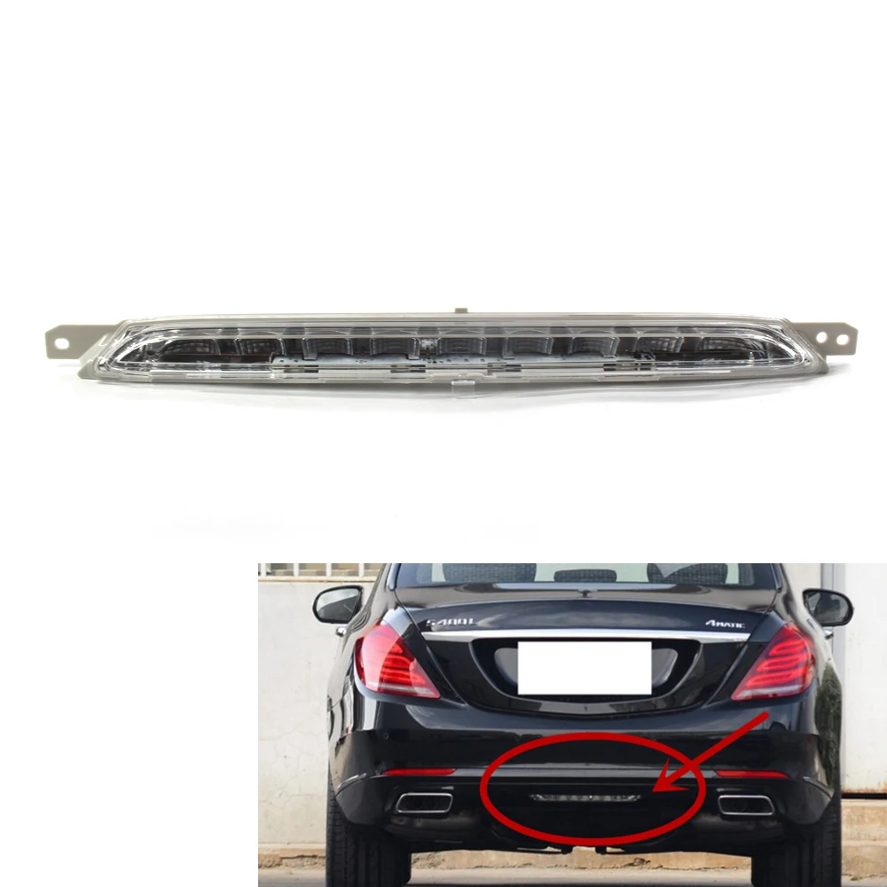 

3rd Lamp Tail Rear Brake Light LED Clear for Mercedes Benz E Class W211 02-07