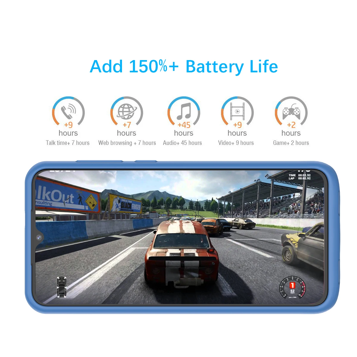 Чехол для аккумулятора Xiaomi Mi 9 4700 мАч внешний тонкий резервный аккумулятор чехол