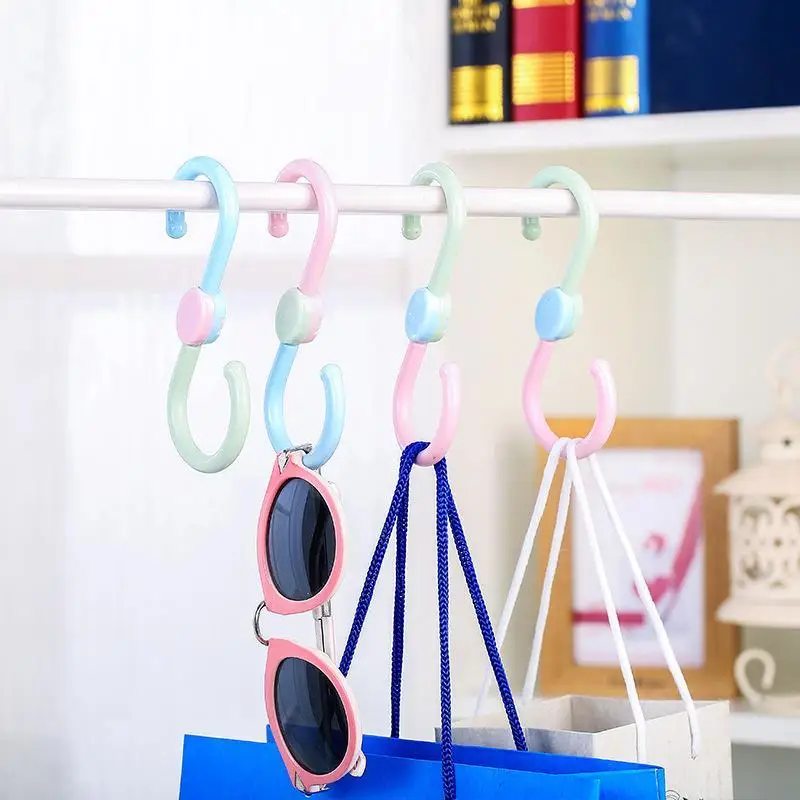 Пластиковая застежка для кухни и одежды 3 шт. поворотный крючок полотенец