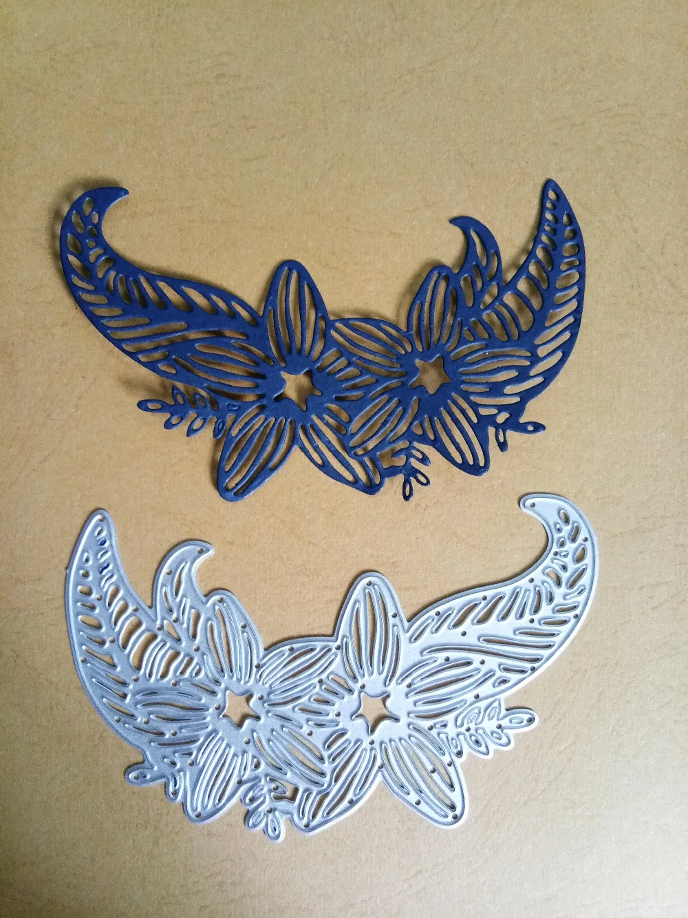 New Meniscus Flower leaf border Metel Steel Cutting Dies Stencil Craft For DIY Scrapbook Embossing Paper/photo Cards Knife mold | Дом и сад