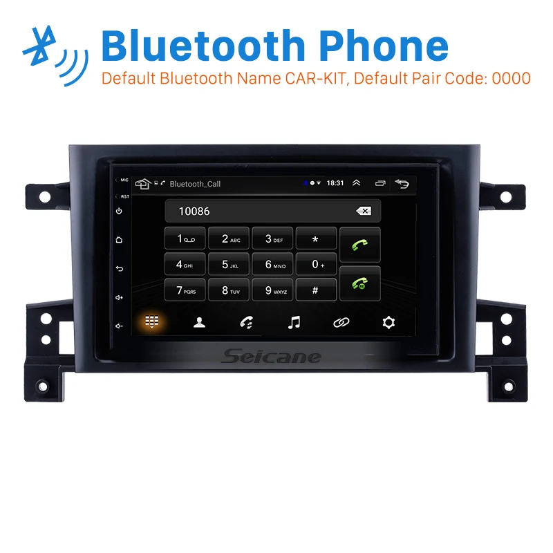 Seicane автомобильный 2DIN Android 8 1 gps 7 &quotголовное устройство + 16 ГБ для SUZUKI GRAND VITARA 2005 2006