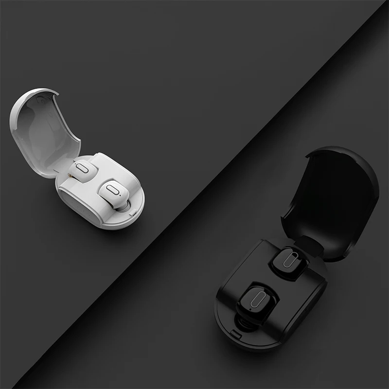 Капсула беспроводные TWS наушники V4.2 Bluetooth гарнитура глубокий бас стерео звук