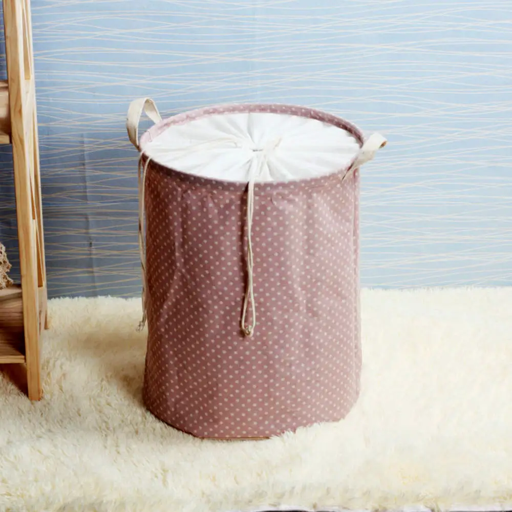 Simple Foldable Sundry Storage Bucket Household Articles For Use In Dirty Clothes Laundry Wardrobe Basket | Дом и сад