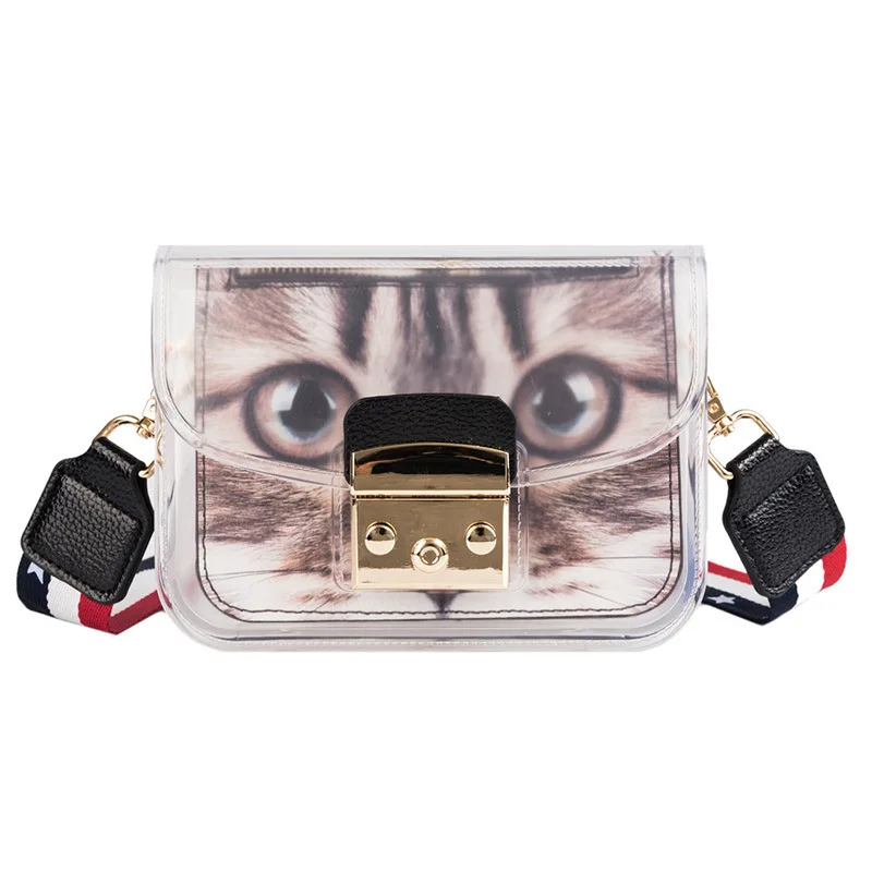 Прозрачная женская сумка через плечо 2019 качественные роскошные сумки из ПВХ