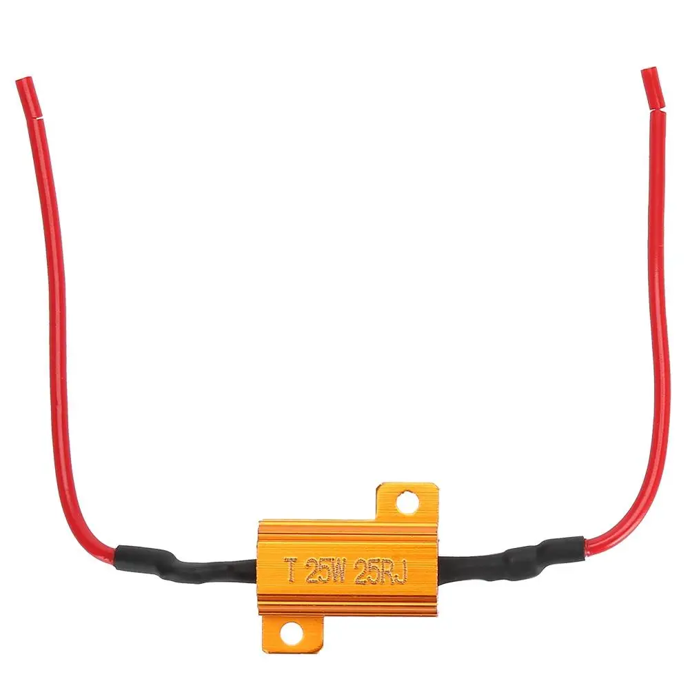 Автомобильный светодиодный декодер 2 шт. антивспышка без ошибок резистор с