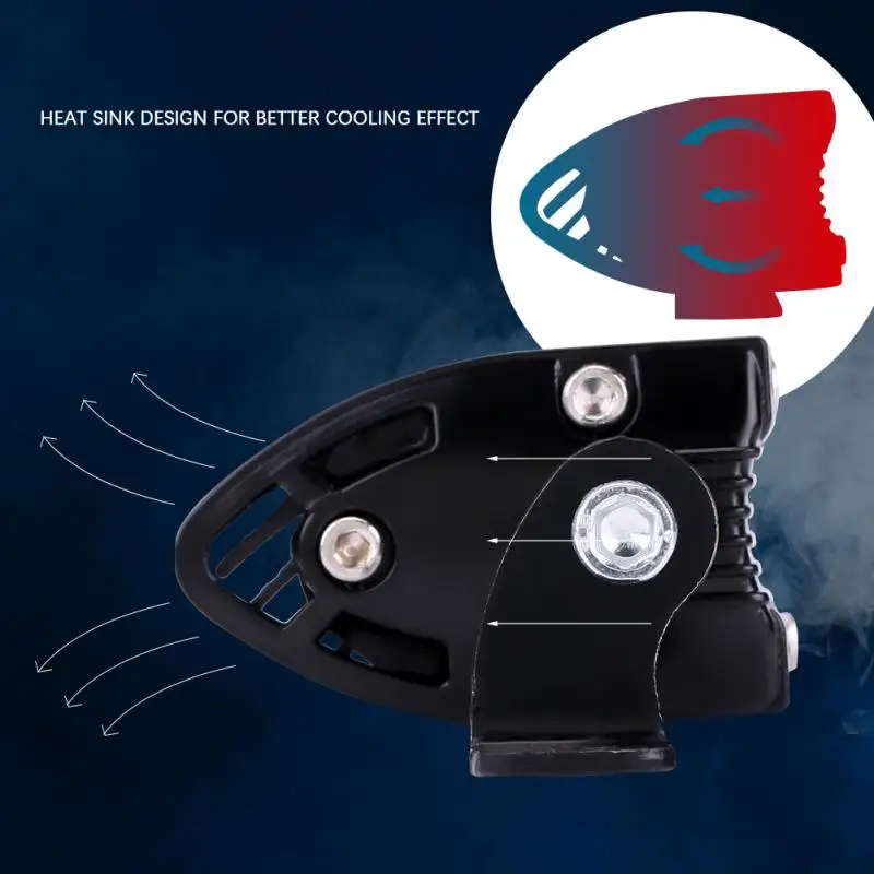 7 дюймов 6 светодиодов 30 Вт 6000лм автомобильный рабочий свет полоса бар для крыши