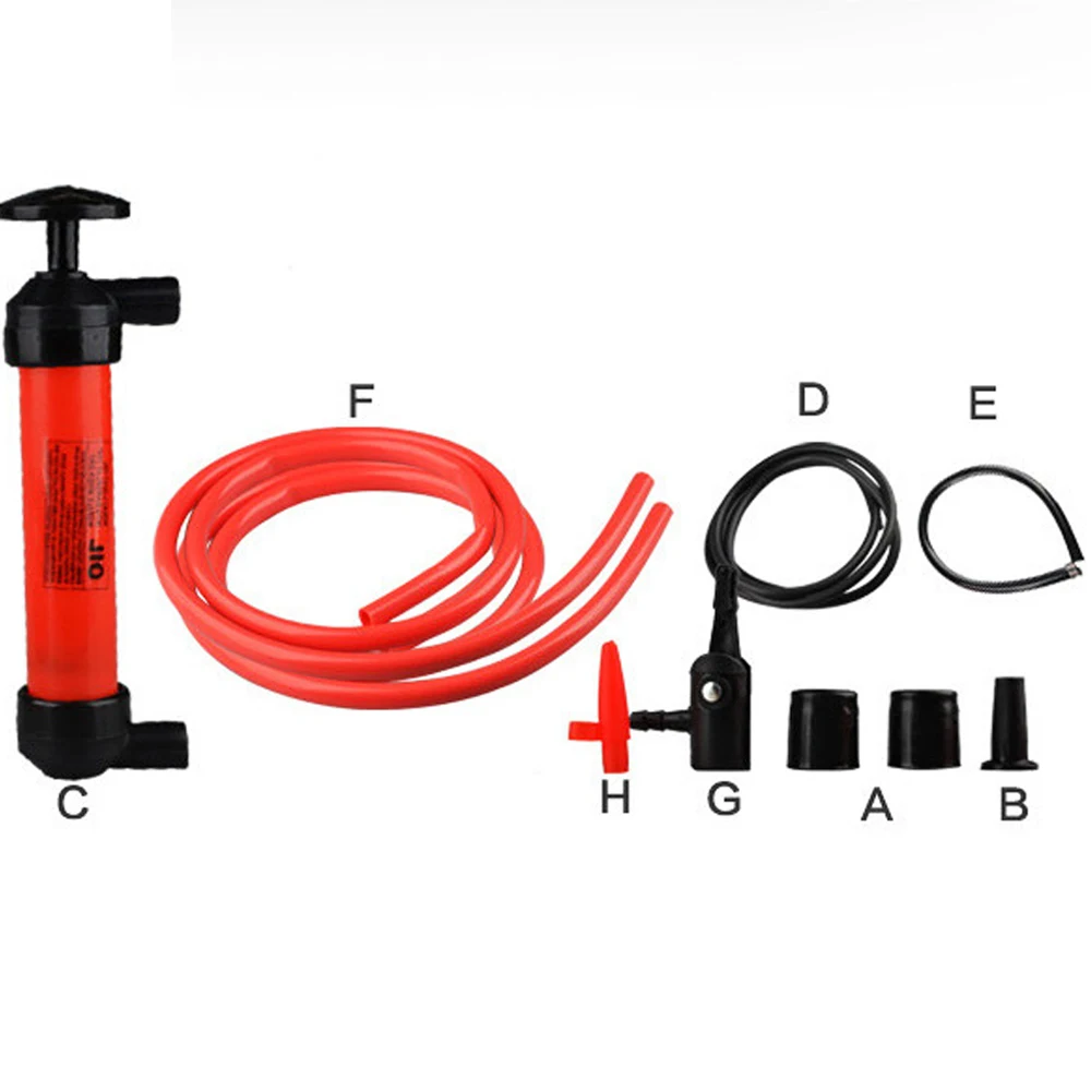 Портативный Ручной Масляный насос сифон труба автомобильный шланг Топливный Газ