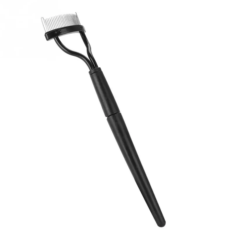 Бигуди для ресниц инструмент макияжа разделитель складная металлическая щетка