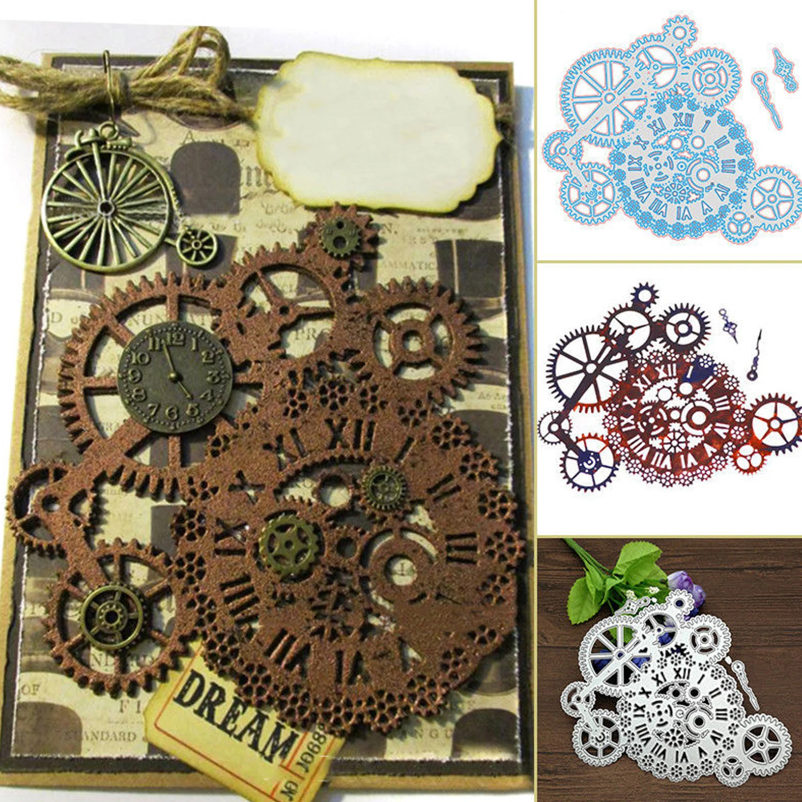 Металлические шестерни вырубные штампы трафарет фотография|Наклейки| |