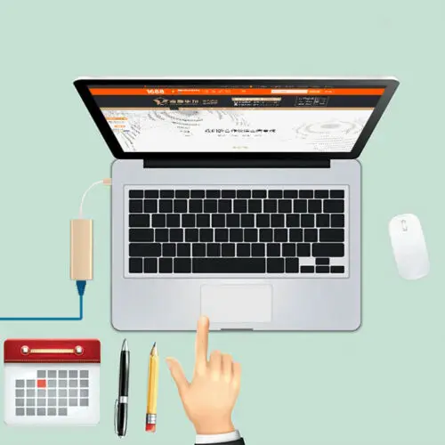 USB 2 0 Мужской к RJ45 Ethernet Женский Кабель адаптер LAN сетевой для Apple MacBook Air Mac ноутбука