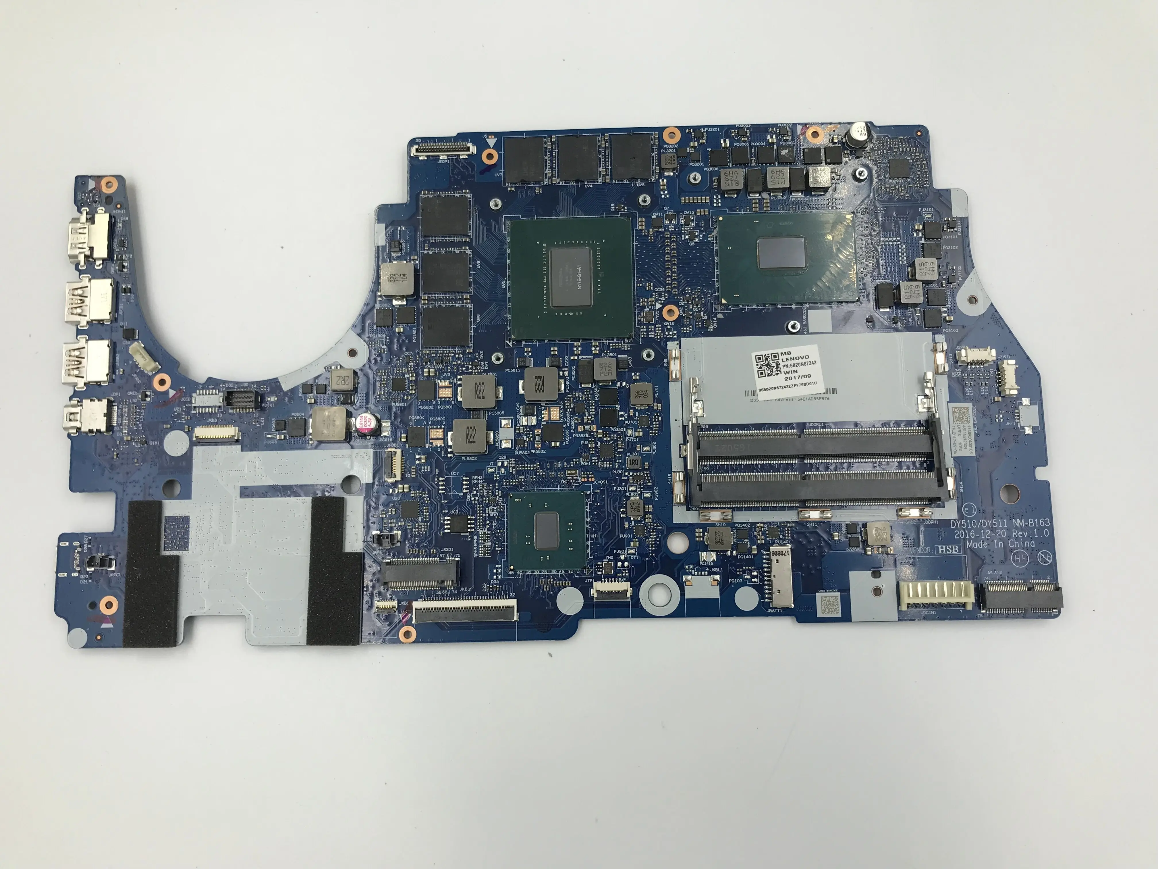 Материнская плата для ноутбука lenovo LEGION Y720 15IKB 5B20N67242 с диагональю 100% дюйма