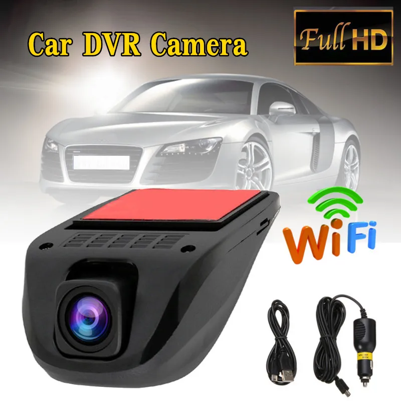 KROAK HD 1080P Мини Wifi Автомобильный внедорожник регистратор DVR видеорегистратор Цифровой видеорегистратор камера ночная версия g-сенсор