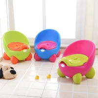 cartoon portable potty baby accessories toilet stool baby seat kids training potty chair cute plastic urinal pot for children