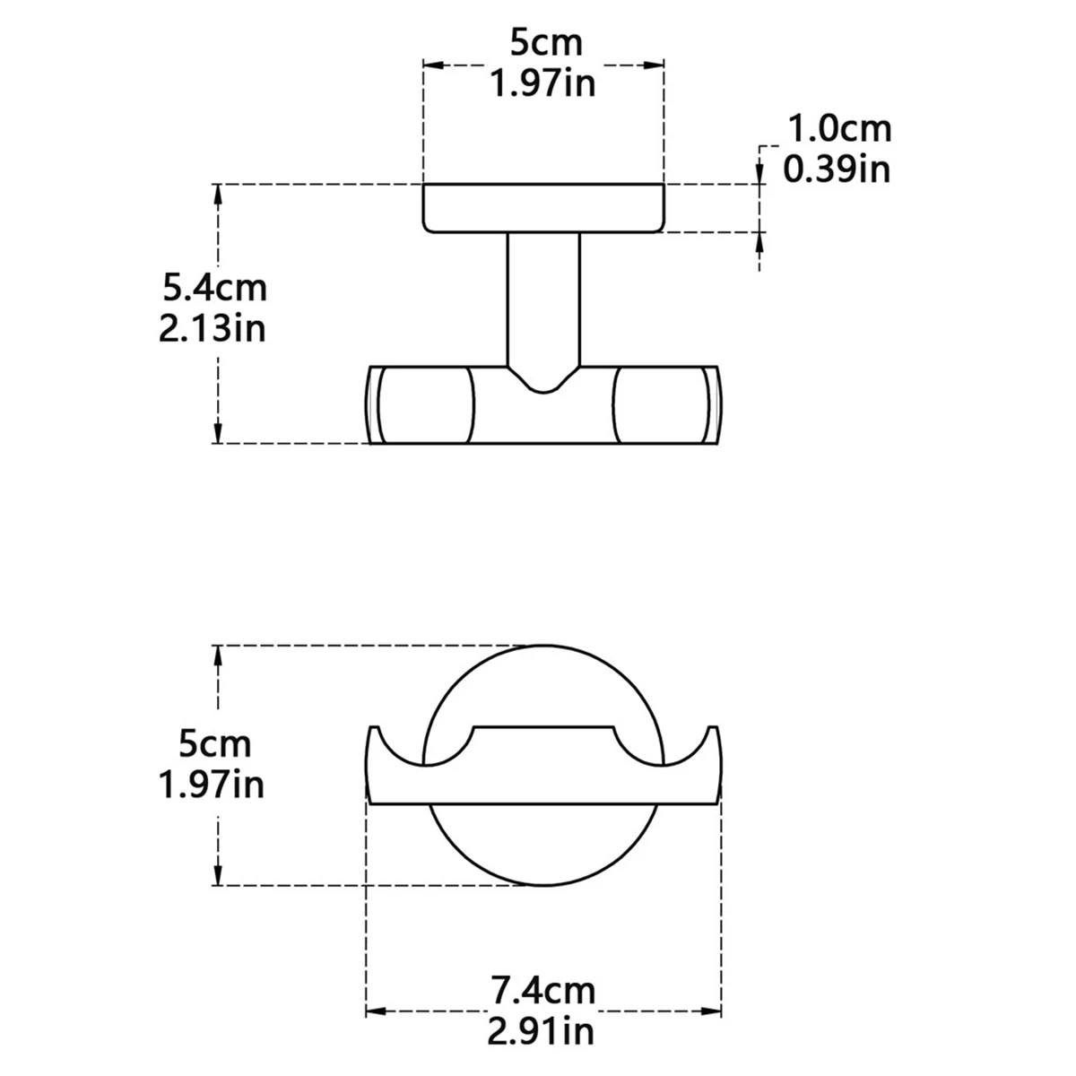 

Modern Wall Hook Bedroom Clothes Hook Multifunction Kitchen Hook Storage Hook