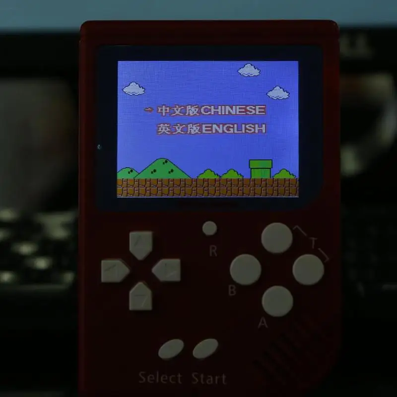 Портативная игровая консоль 2.2in ЖК дисплей 8 битный игровой плеер встроенный 129