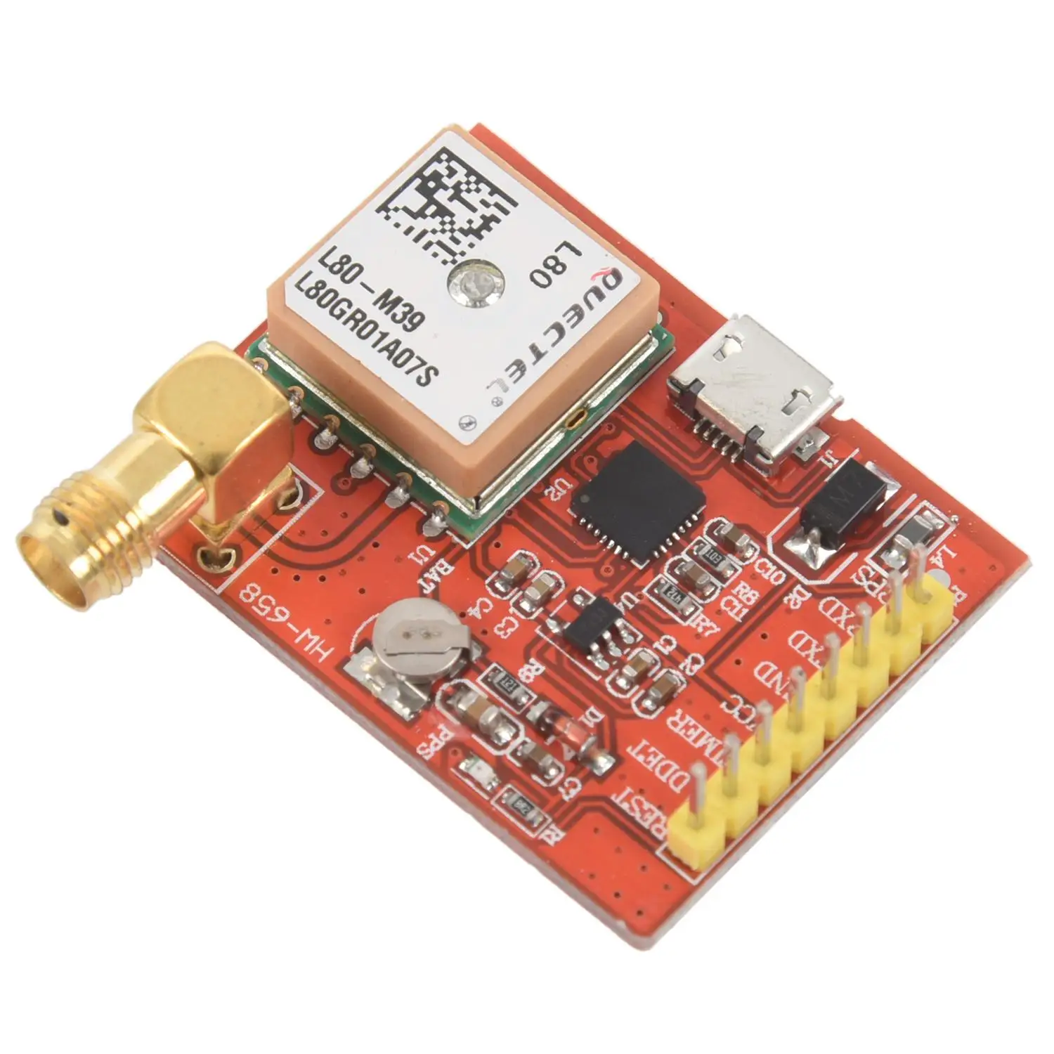 1 шт. красный металл + Печатная плата Raspberry pie Pi GPS модуль USBPortGPS USB интерфейс 3 85*1 12*0 48