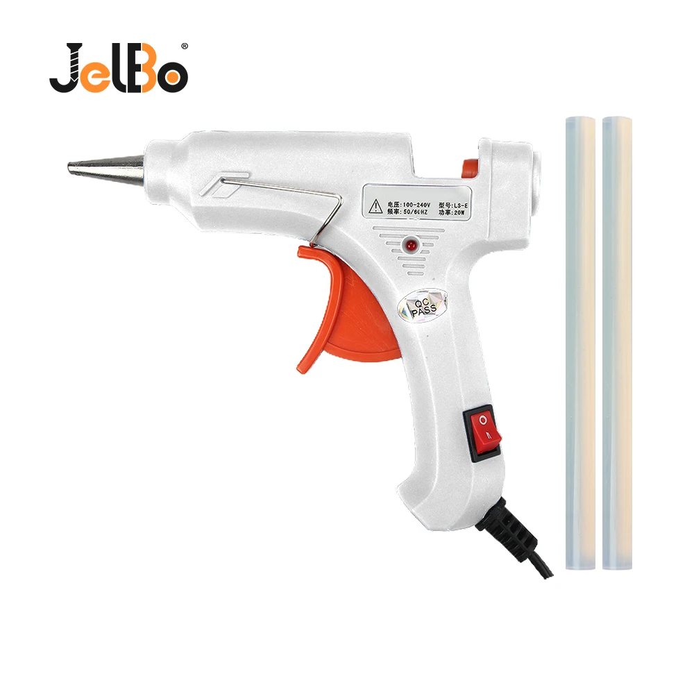 JelBo 20 Вт евро вилка термоплавкий клеевой пистолет плавильный Утюг электрический