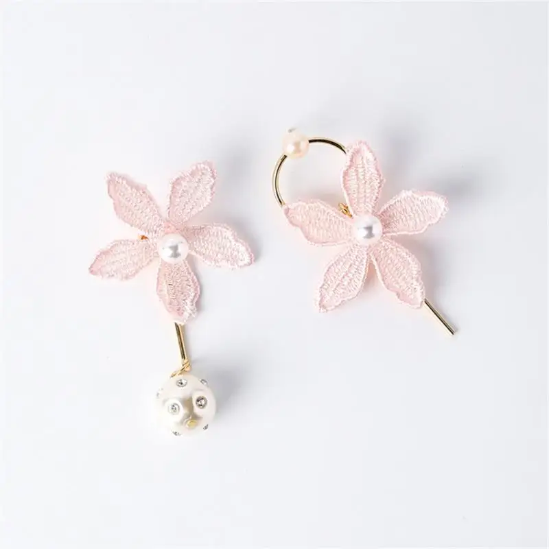 Women Beautiful Simple Faux Pearl Flower Ornaments | Украшения и аксессуары